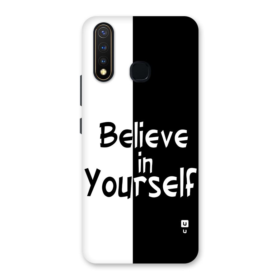 Just Believe Yourself Back Case for Vivo Y19