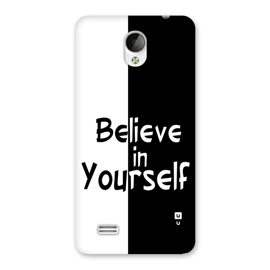 Just Believe Yourself Back Case for Vivo Y21