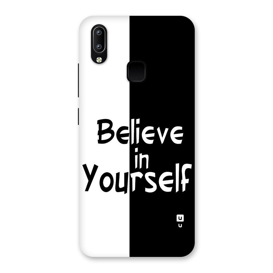 Just Believe Yourself Back Case for Vivo Y93