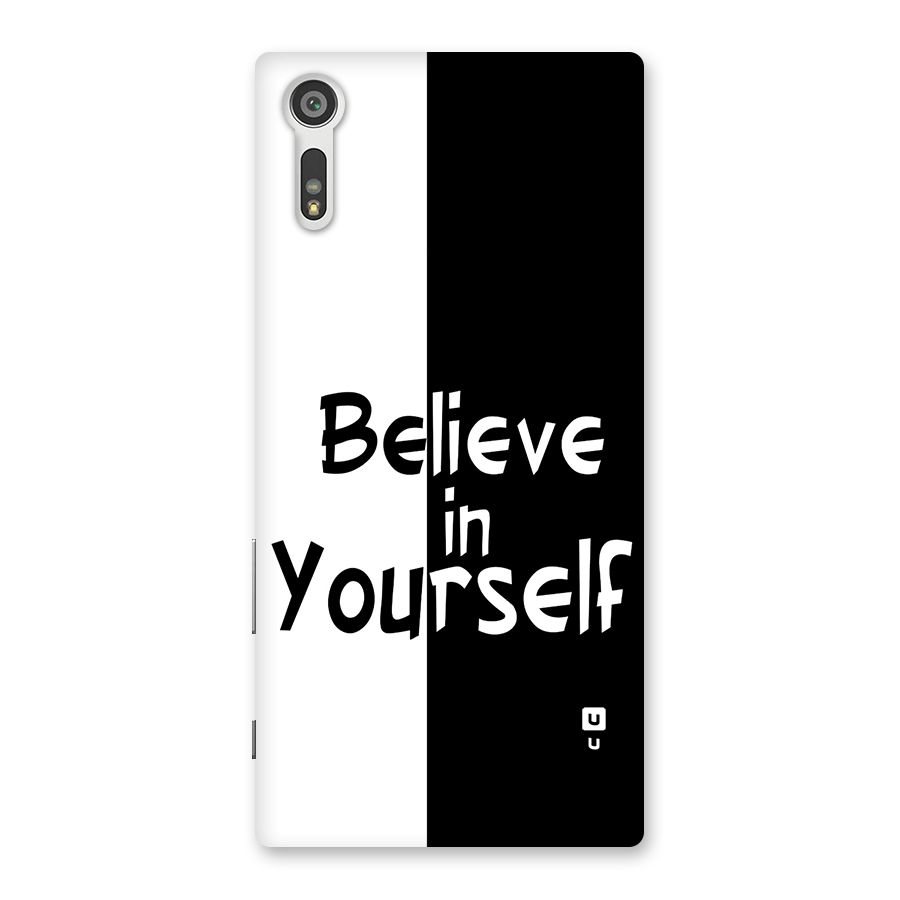 Just Believe Yourself Back Case for Xperia XZ