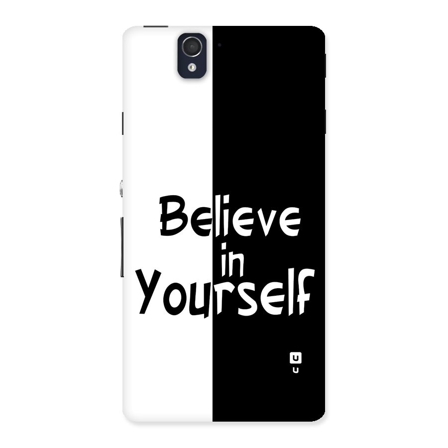 Just Believe Yourself Back Case for Xperia Z