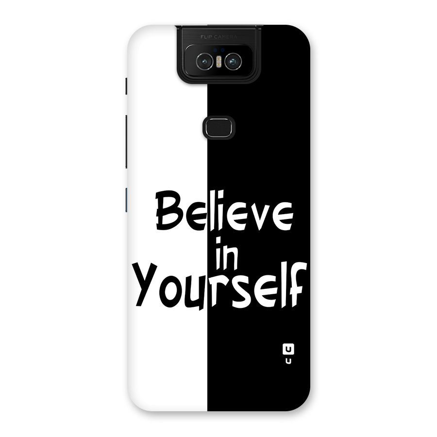 Just Believe Yourself Back Case for Zenfone 6z