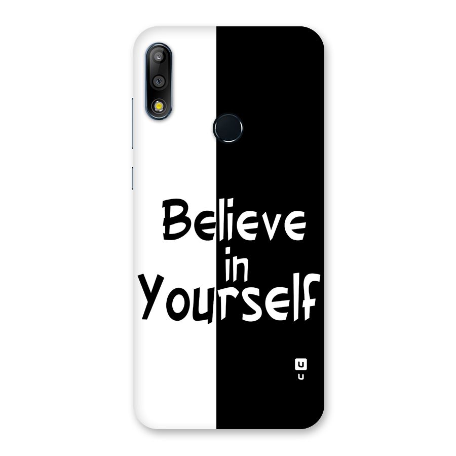 Just Believe Yourself Back Case for Zenfone Max Pro M2