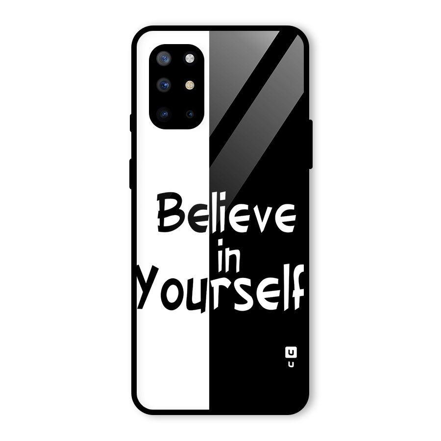 Just Believe Yourself Glass Back Case for OnePlus 8T
