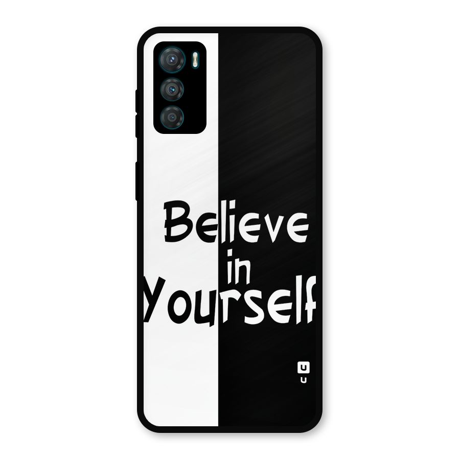 Just Believe Yourself Metal Back Case for Moto G42