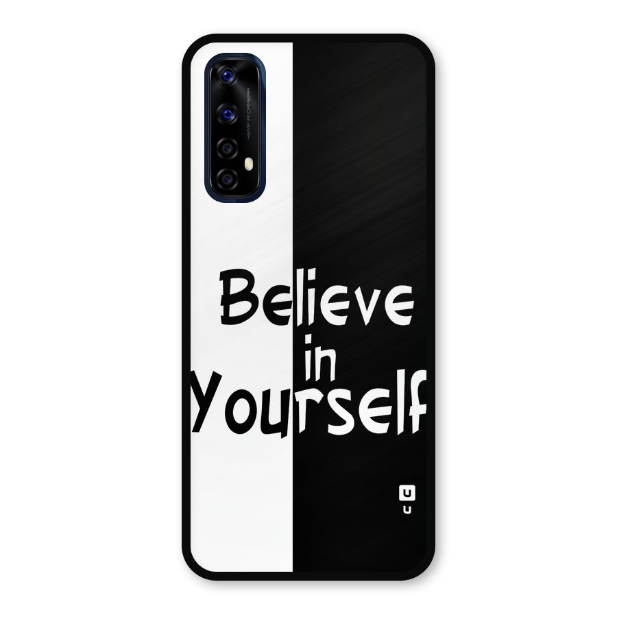Just Believe Yourself Metal Back Case for Realme 7