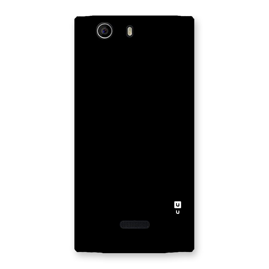 Just Black Back Case for Canvas Nitro 2 E311