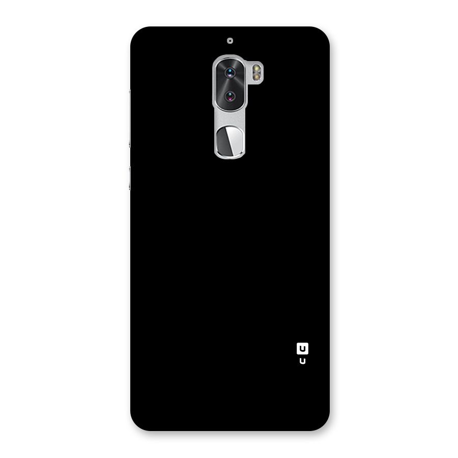 Just Black Back Case for Coolpad Cool 1
