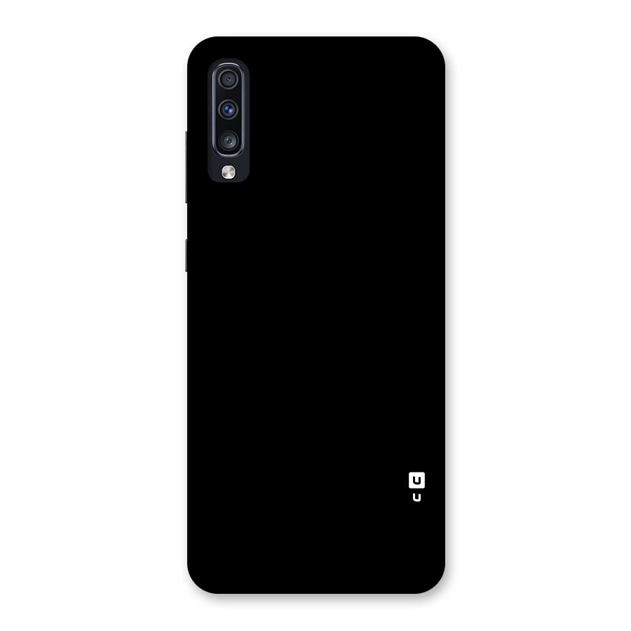 Just Black Back Case for Galaxy A70