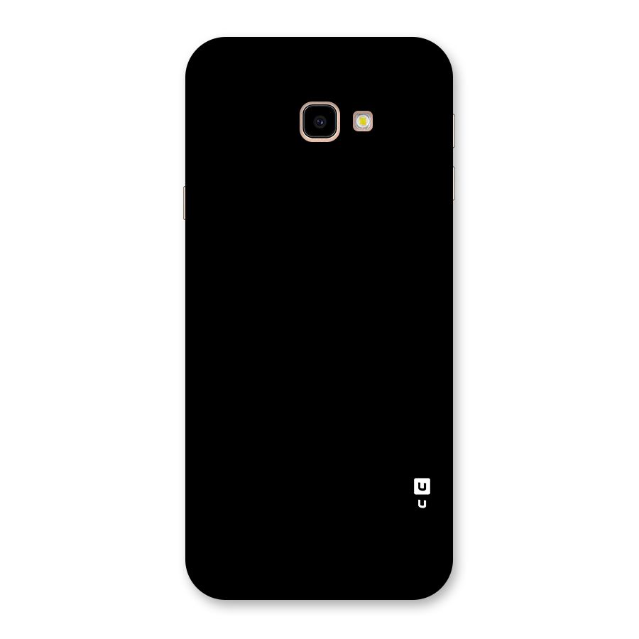 Just Black Back Case for Galaxy J4 Plus