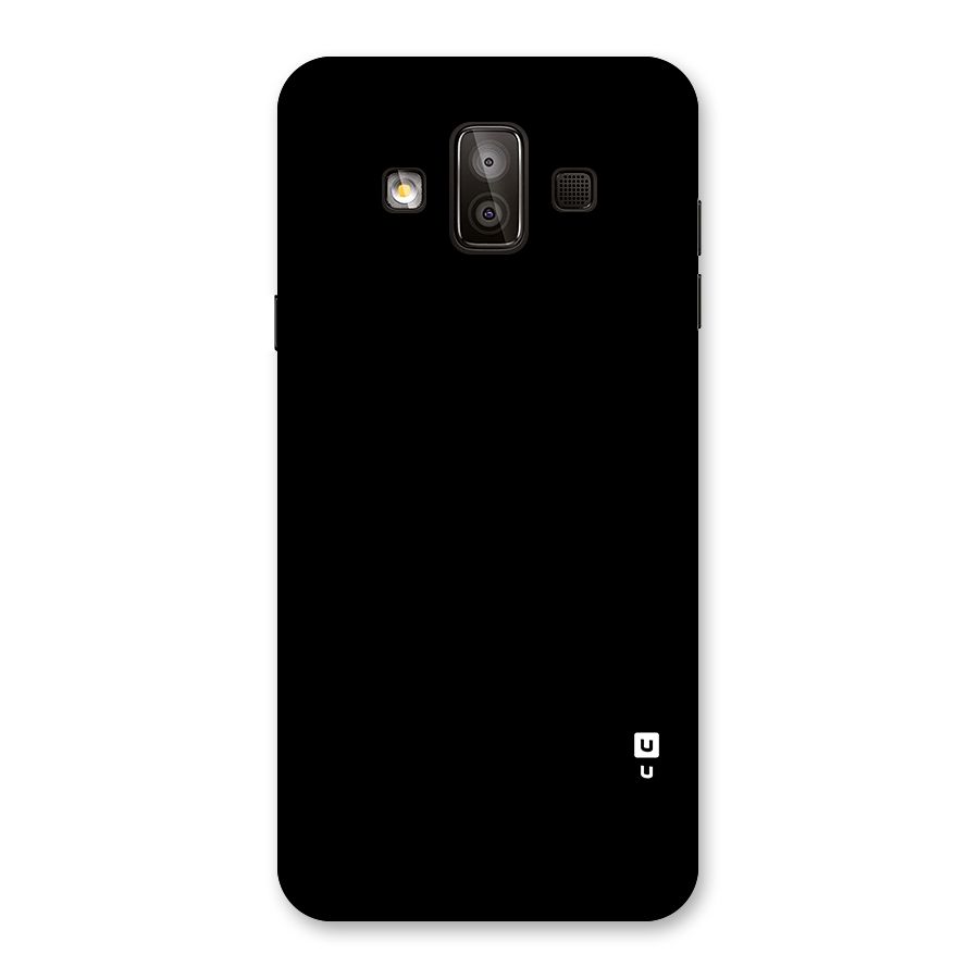 Just Black Back Case for Galaxy J7 Duo