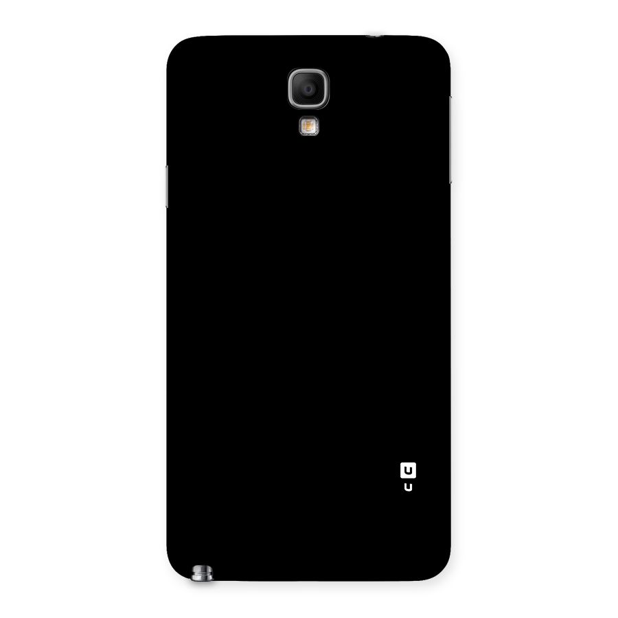 Just Black Back Case for Galaxy Note 3 Neo