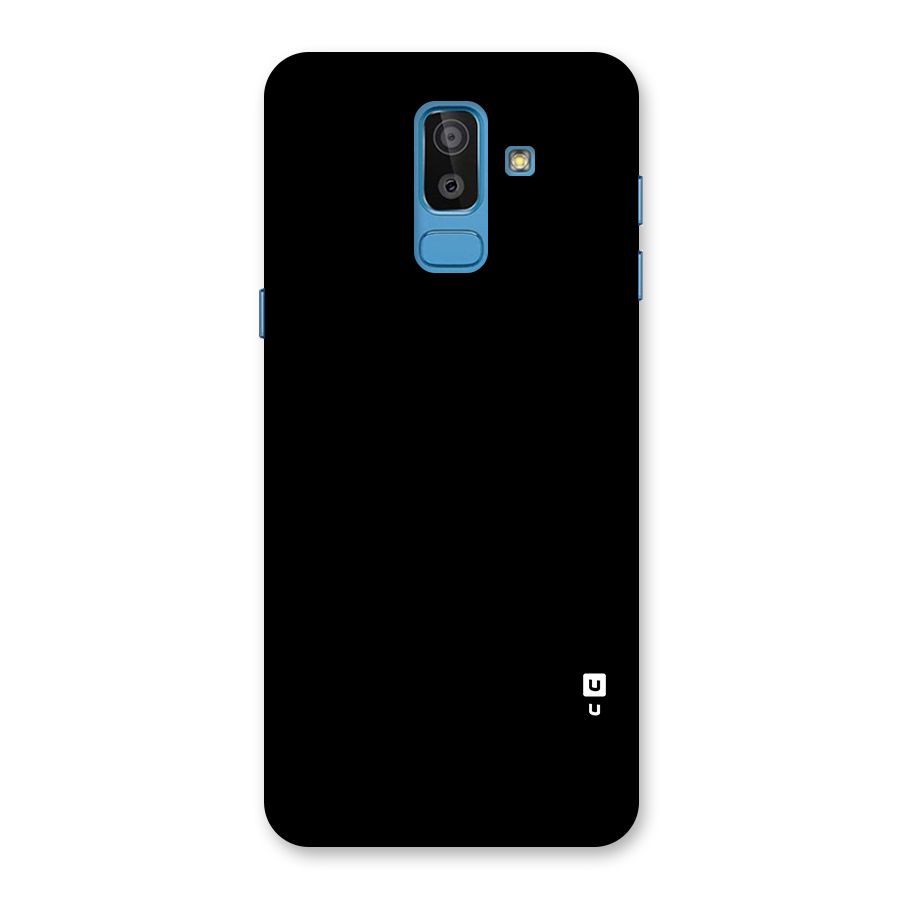 Just Black Back Case for Galaxy On8 (2018)