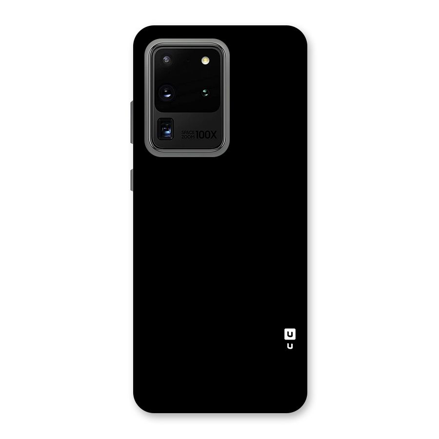 Just Black Back Case for Galaxy S20 Ultra