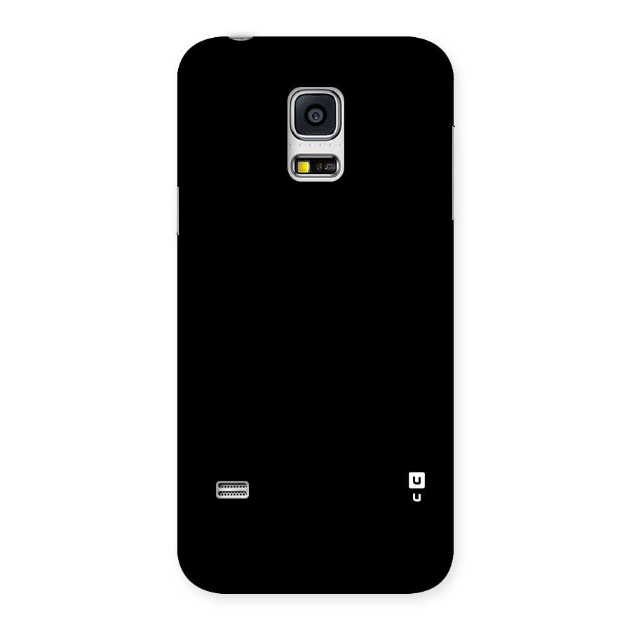 Just Black Back Case for Galaxy S5 Mini