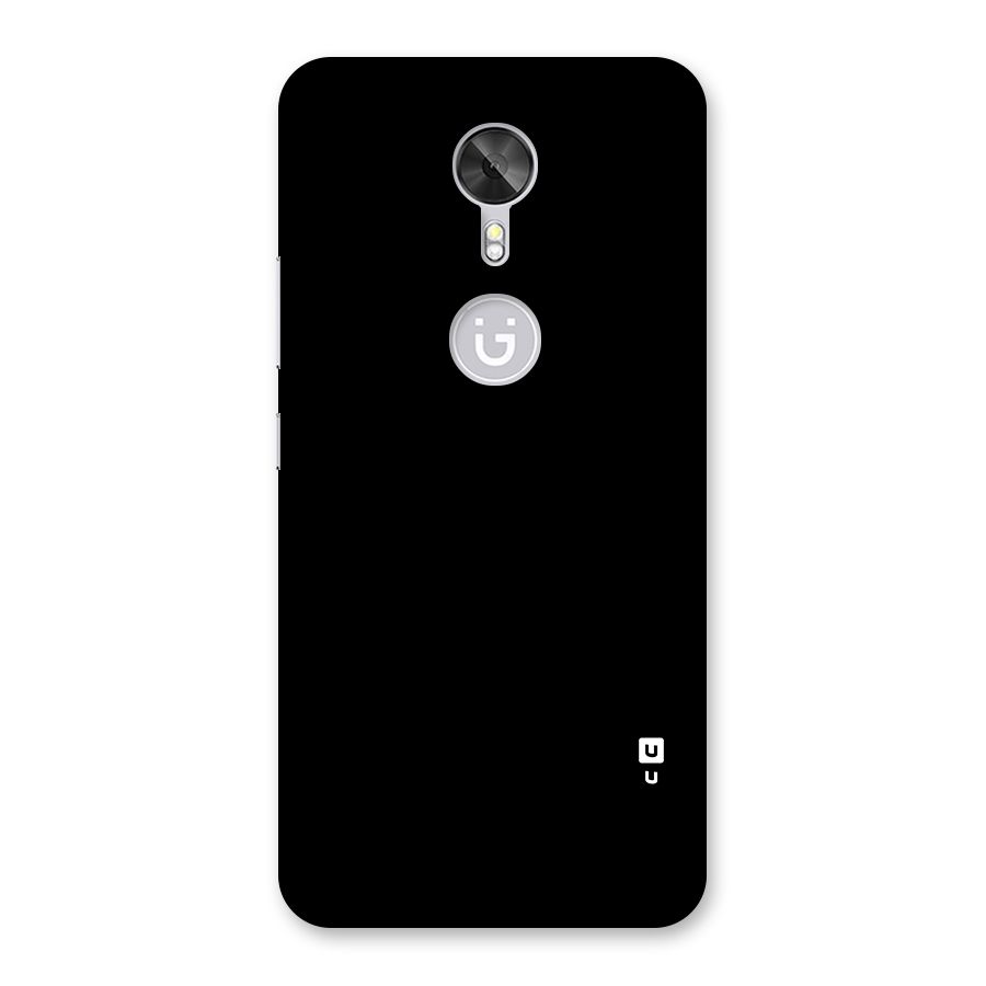 Just Black Back Case for Gionee A1
