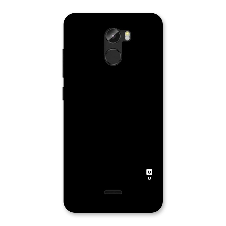 Just Black Back Case for Gionee X1