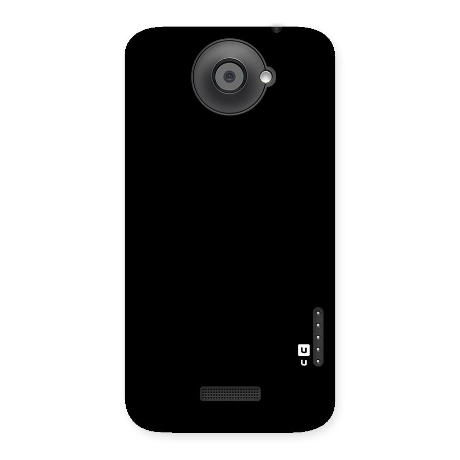 Just Black Back Case for HTC One X