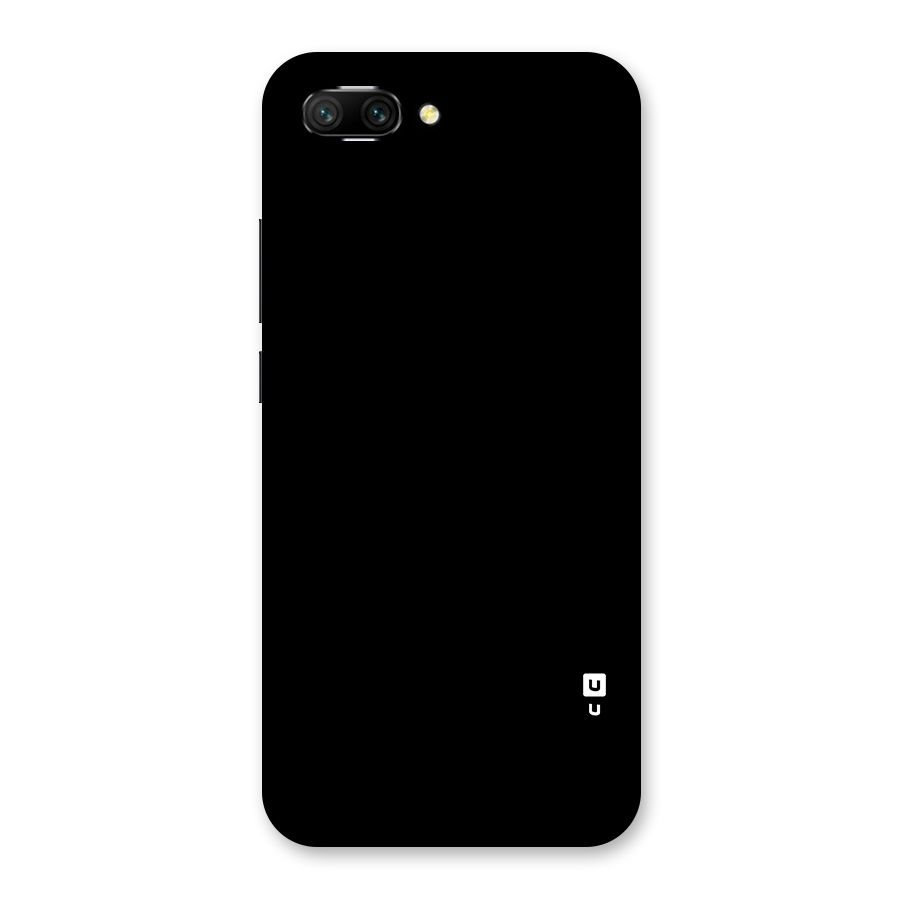 Just Black Back Case for Honor 10