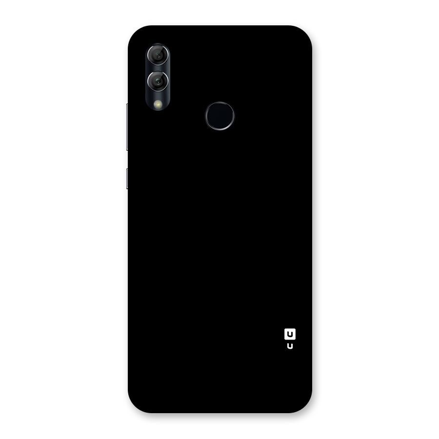 Just Black Back Case for Honor 10 Lite