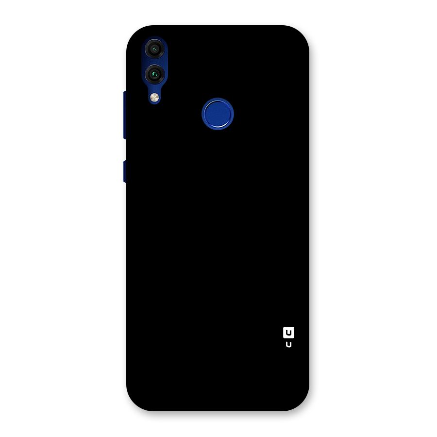 Just Black Back Case for Honor 8C