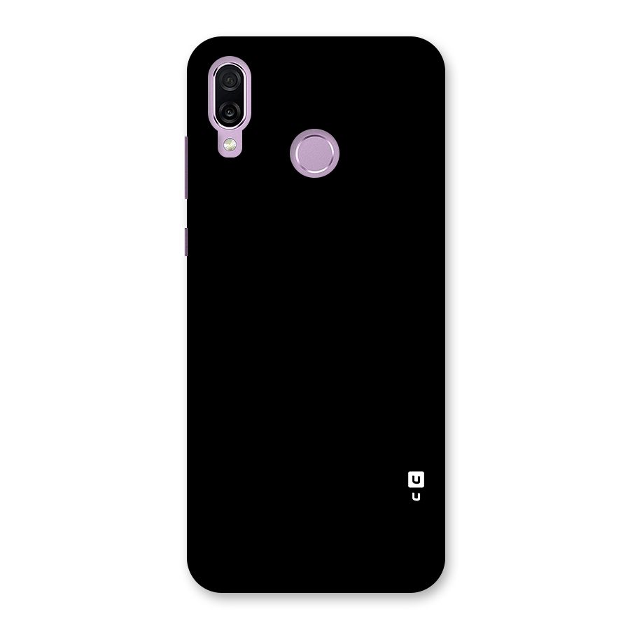 Just Black Back Case for Honor Play