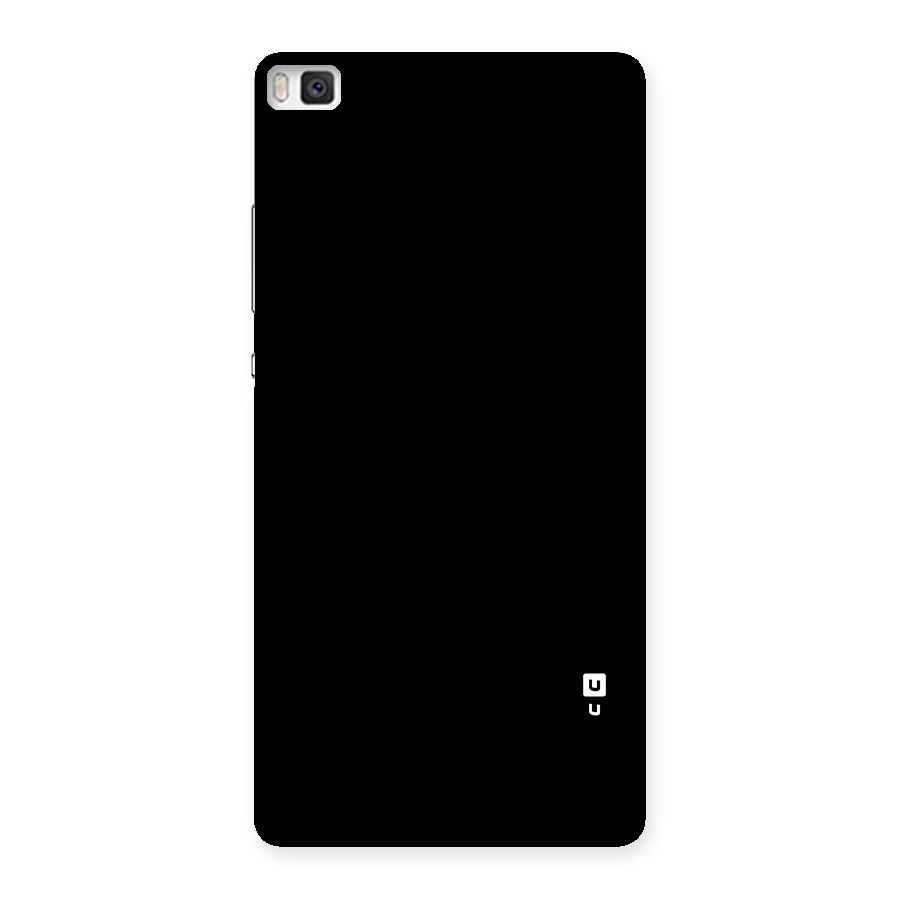 Just Black Back Case for Huawei P8