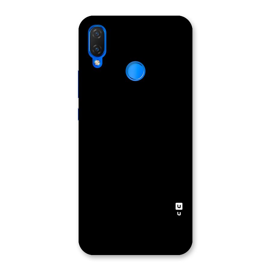 Just Black Back Case for Huawei P Smart+