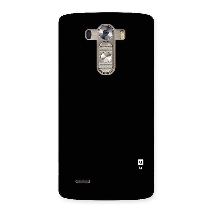 Just Black Back Case for LG G3