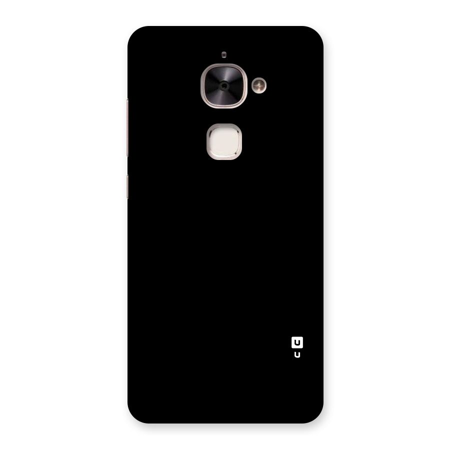 Just Black Back Case for Le 2