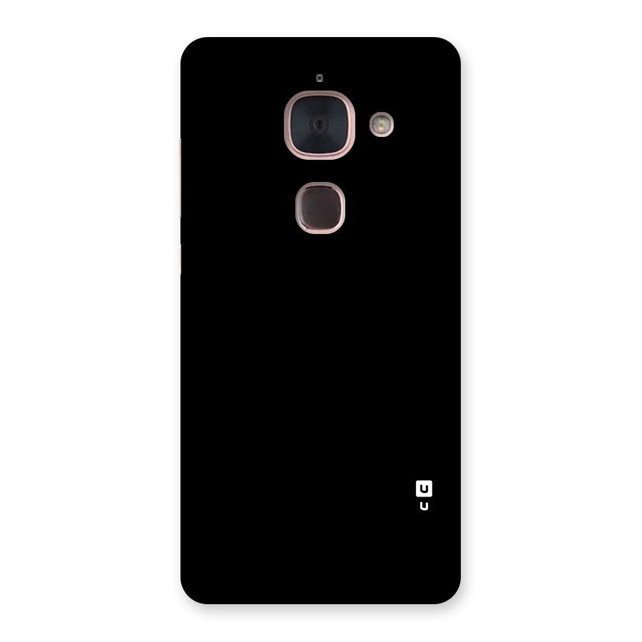 Just Black Back Case for Le Max 2