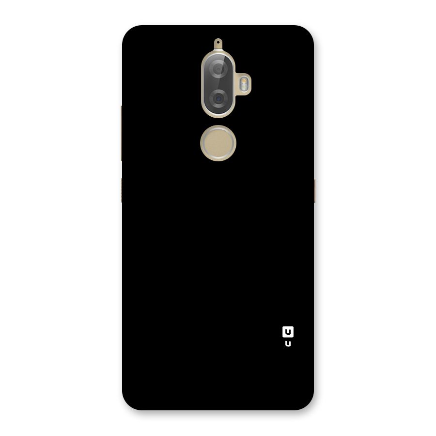 Just Black Back Case for Lenovo K8 Plus