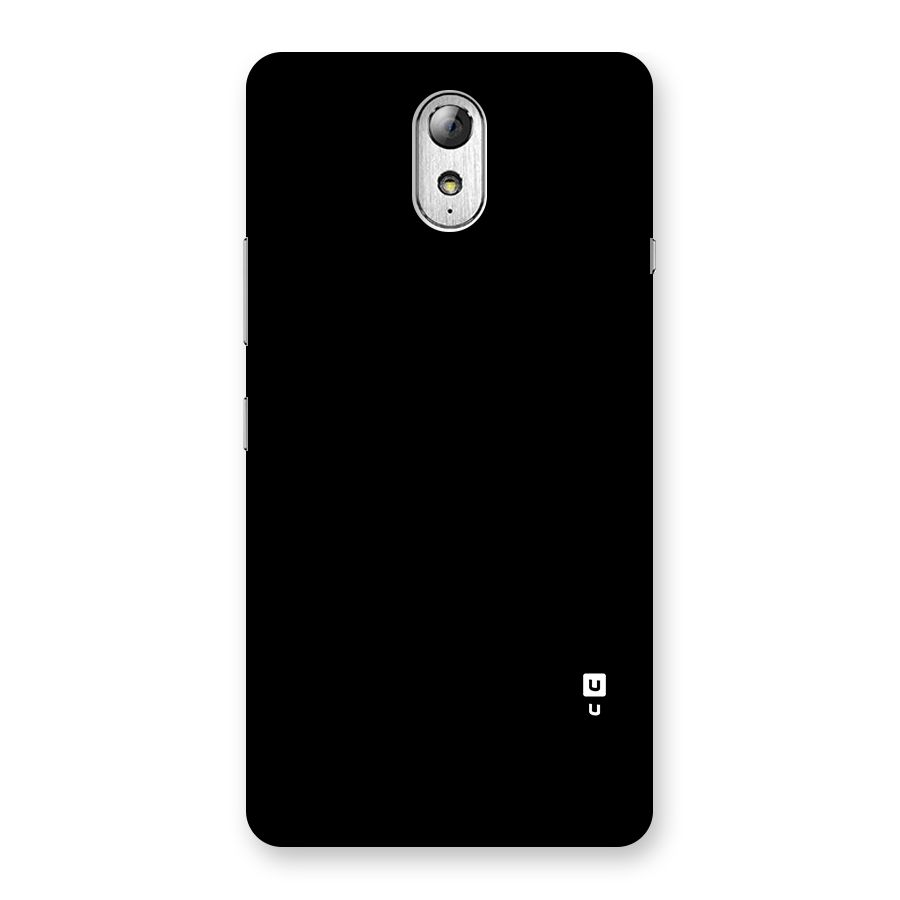 Just Black Back Case for Lenovo Vibe P1M