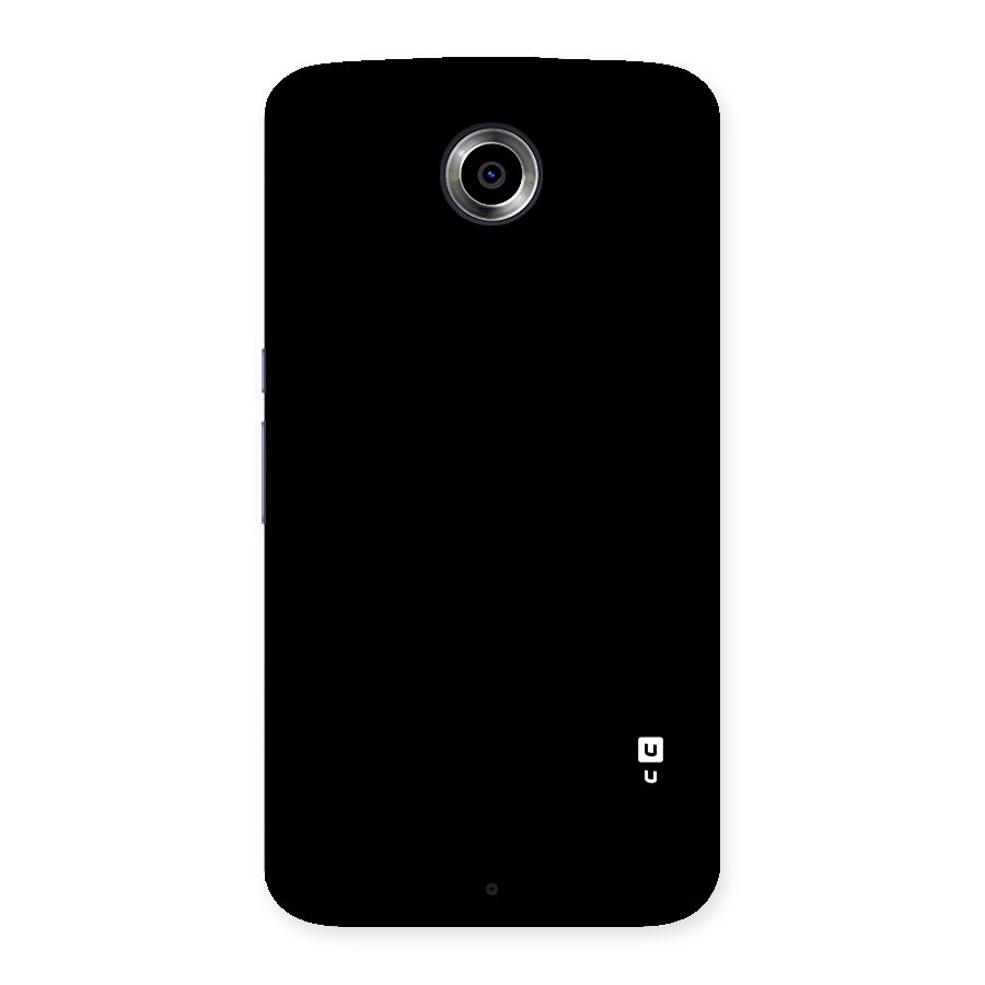 Just Black Back Case for Nexsus 6