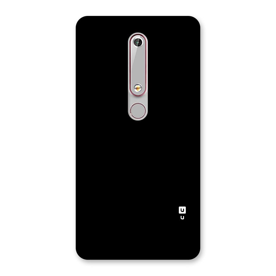 Just Black Back Case for Nokia 6.1