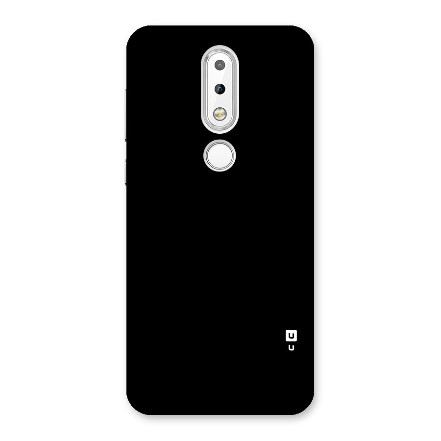 Just Black Back Case for Nokia 6.1 Plus