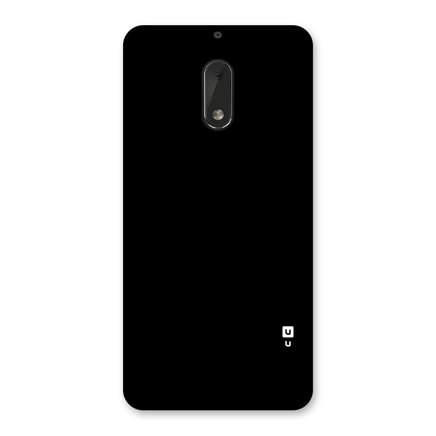 Just Black Back Case for Nokia 6