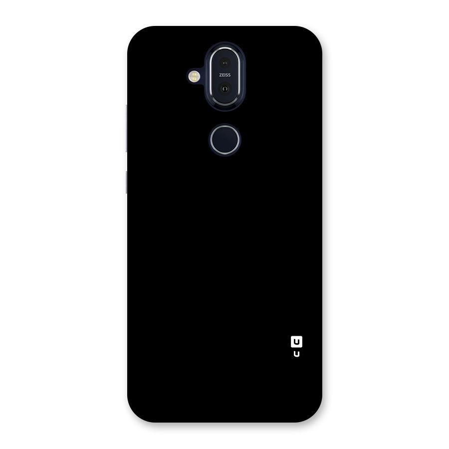 Just Black Back Case for Nokia 8.1