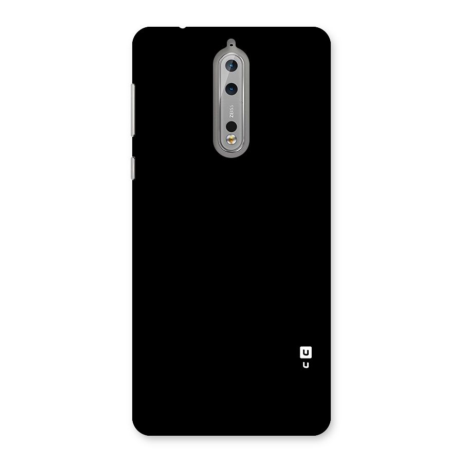 Just Black Back Case for Nokia 8