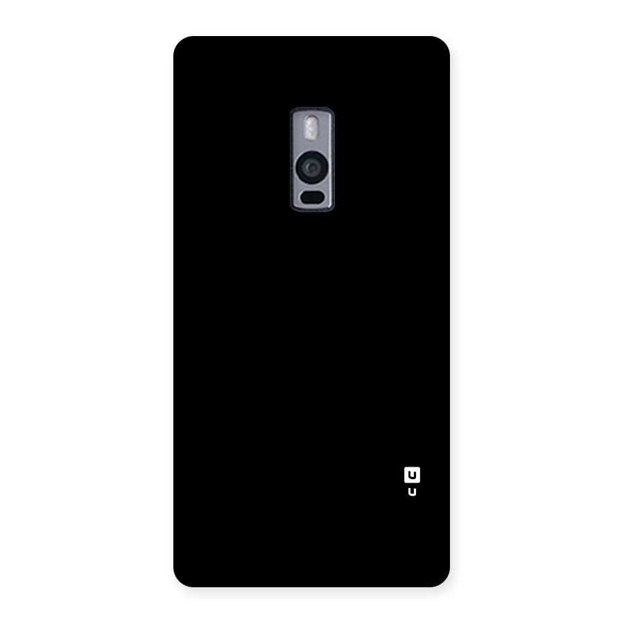 Just Black Back Case for OnePlus Two