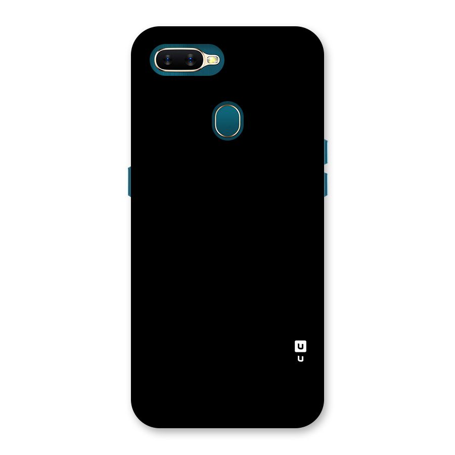 Just Black Back Case for Oppo A11k