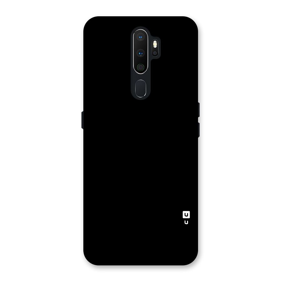 Just Black Back Case for Oppo A5 (2020)