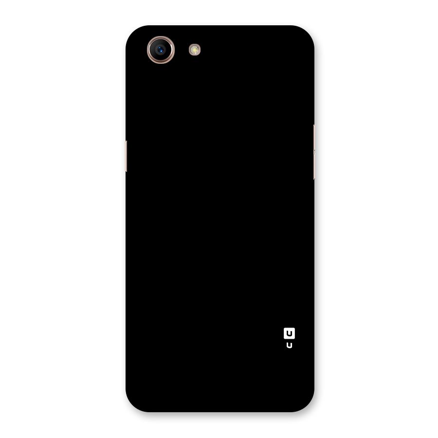 Just Black Back Case for Oppo A83 (2018)