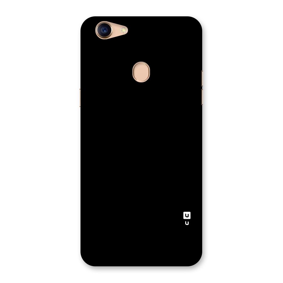 Just Black Back Case for Oppo F5