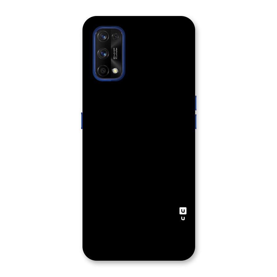 Just Black Back Case for Realme 7 Pro