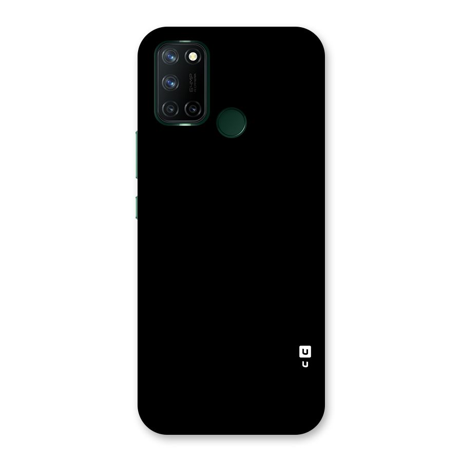 Just Black Back Case for Realme 7i