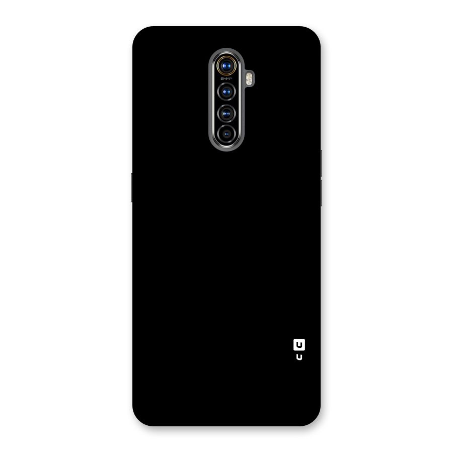 Just Black Back Case for Realme X2 Pro