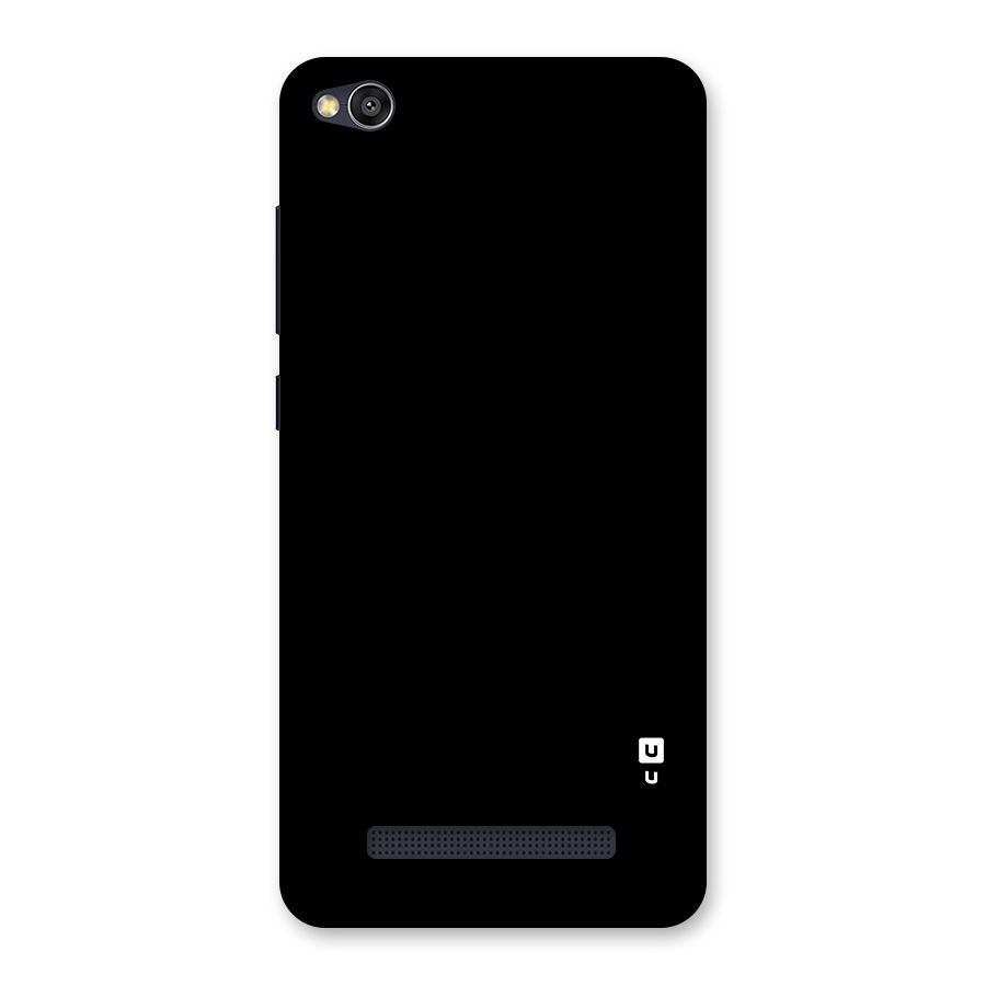 Just Black Back Case for Redmi 4A