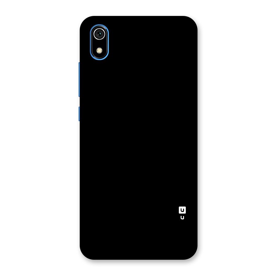 Just Black Back Case for Redmi 7A