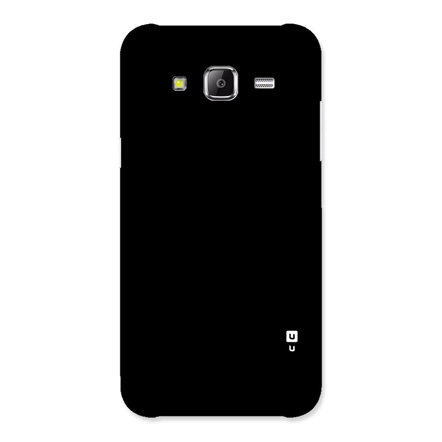 Just Black Back Case for Samsung Galaxy J2 Prime